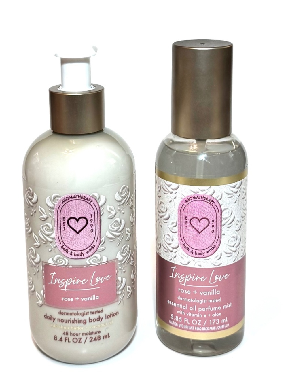 ROSE VANILLA Body Lotion & Mist